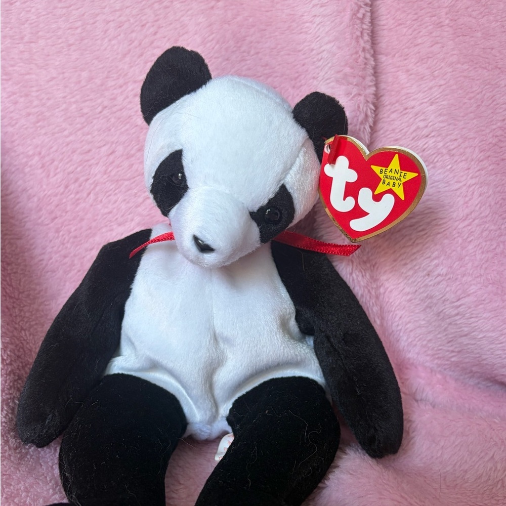 Fortune beanie baby panda